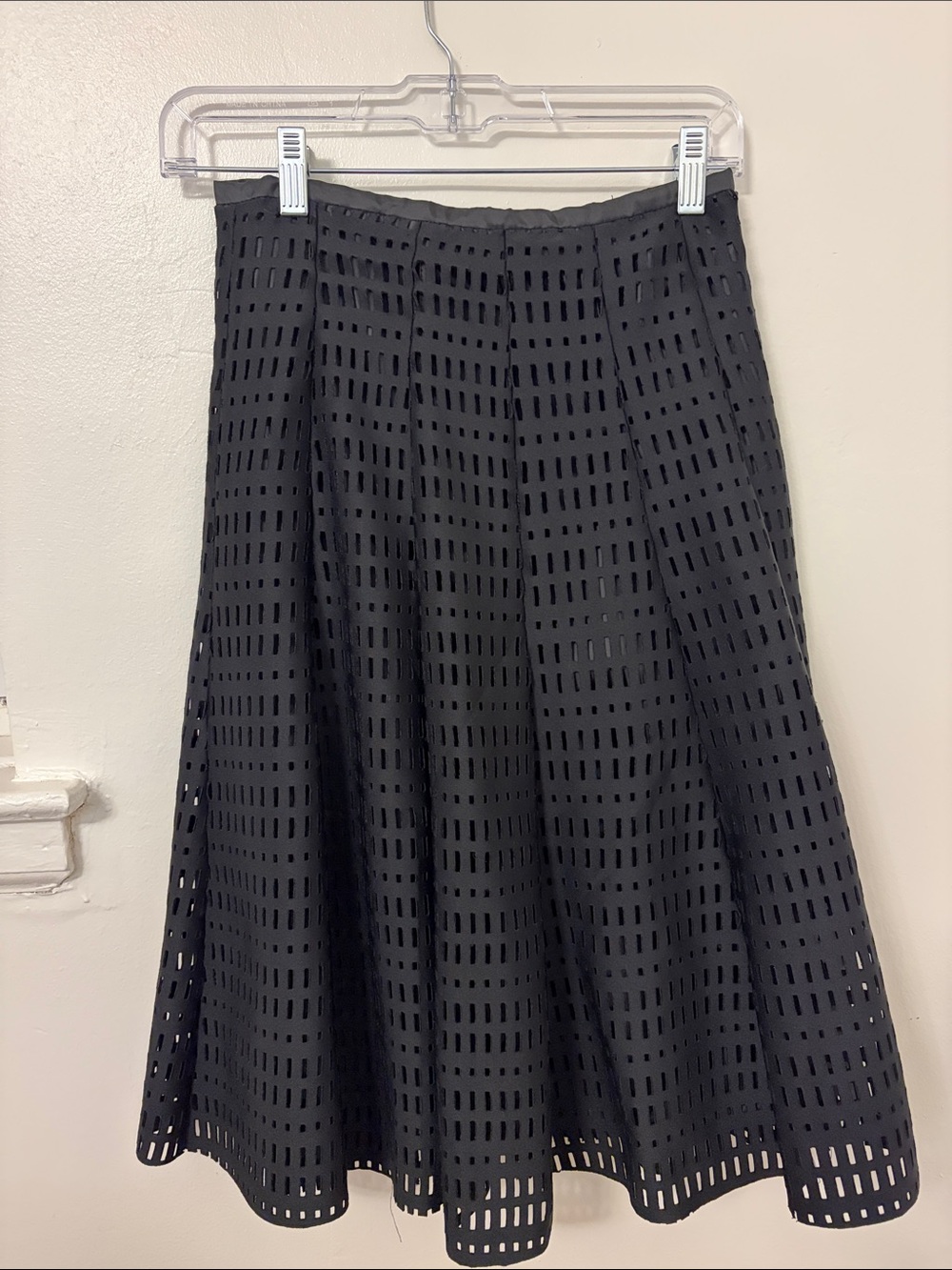 Junee Black A-Line Skirt